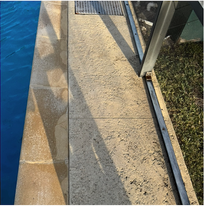 After pressure washing, South Florida project 3