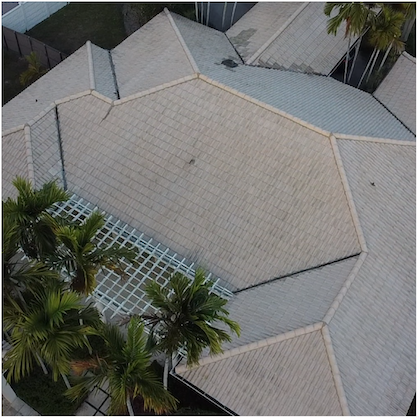 After pressure washing, South Florida project 4