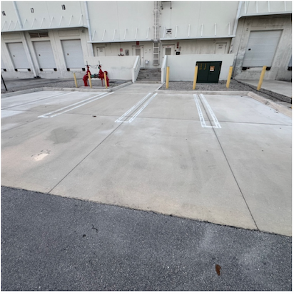 After pressure washing, South Florida project 7