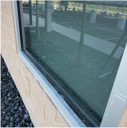 Before pressure washing, South Florida project 6